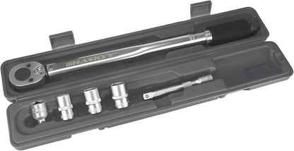 HASKYY Drehmomentschlüssel 28-210 Nm 1/2" Radschrauben-Radmuttern-Schraubenschlüssel Inkl. Verlängerung & Radschrauben-Stecknüsse 17Mm-19Mm-21Mm