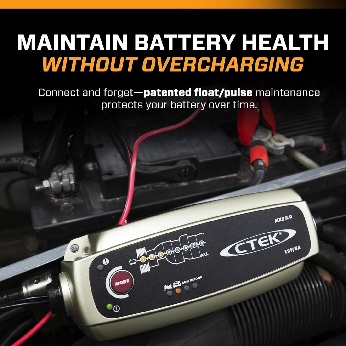 CTEK MXS 5. 0 12V Charger and Conditioner MULTI XS 5. 0